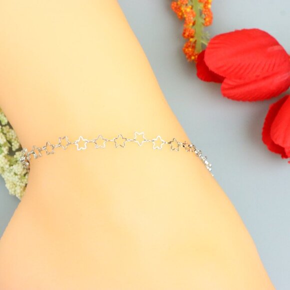 "Handmade Anklet – A Stylish Choice for Women, Thoughtful Gift Idea, EVCH1706 - Picture 2 of 10